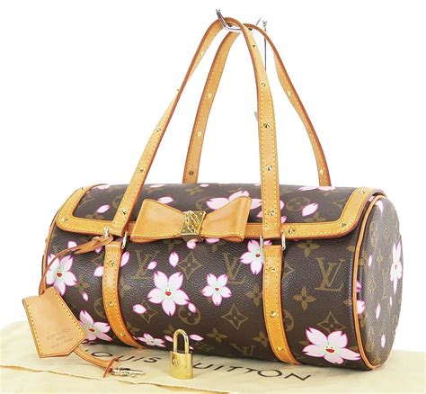 louis vuitton papillon handbag monogram cherry blossom ladies new|Papillon Trunk Monogram .